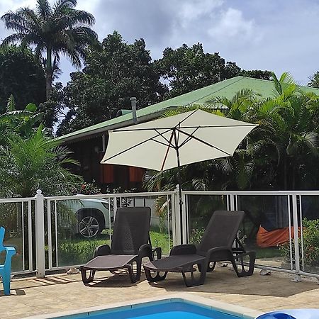 Le Tri Haut De Bellevue - Bungalow Heliconia Поант-Ноар Екстериор снимка